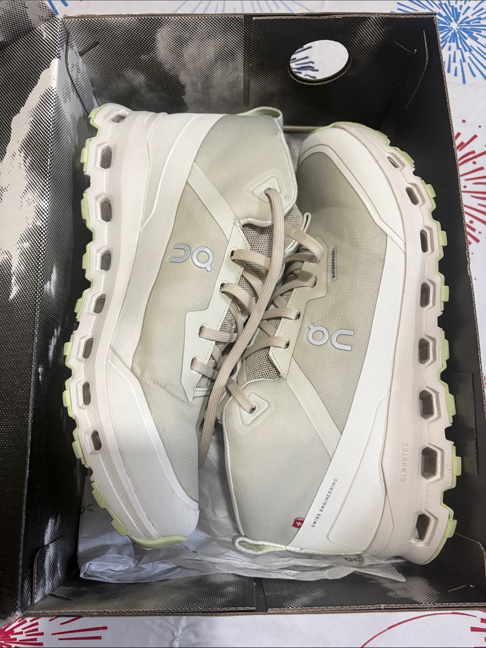 Ladies ON RUNNING Cloudroam waterproof boots
